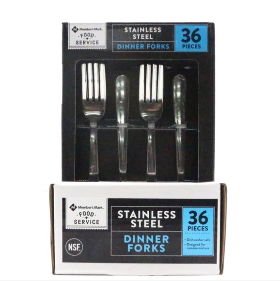 Members Mark Other - New Members Mark 36 Stainless Steel Forks